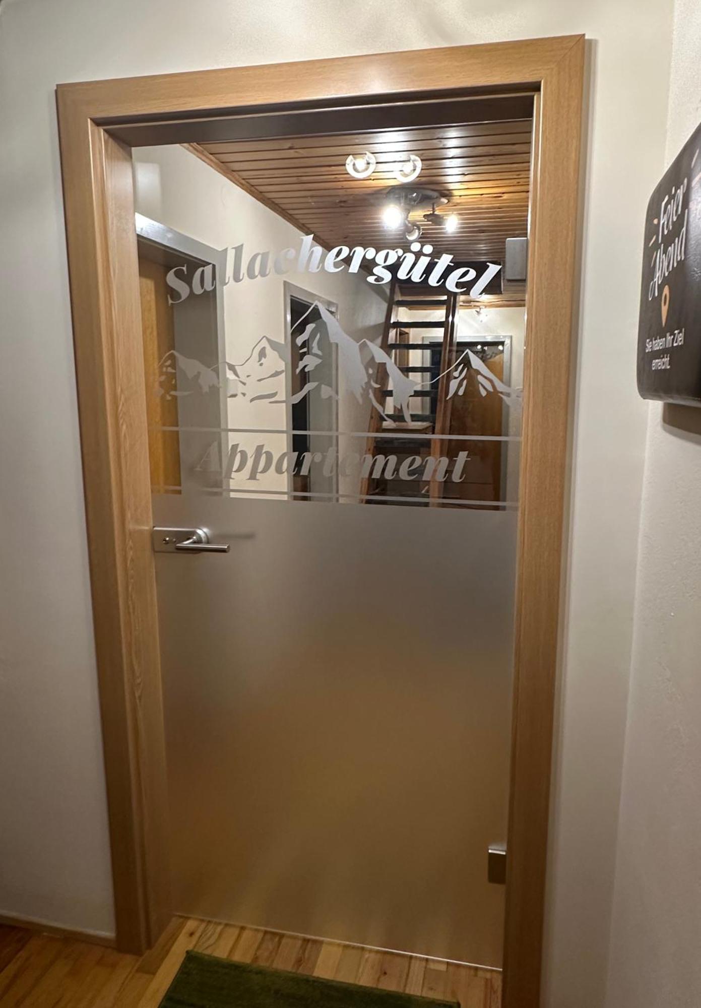 Апартаменты Sallacher Guet'L Грёбминг Экстерьер фото